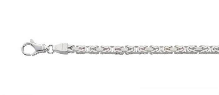 Collier Königskette Silber 925, 4.9mm, 60cm
