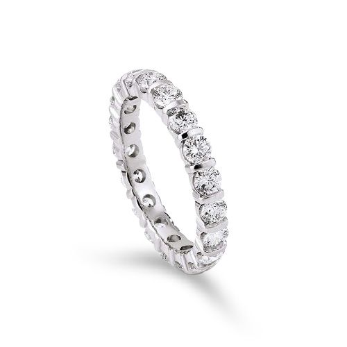 Mémoire-Ring Diamant 2ct. Weissgold 750