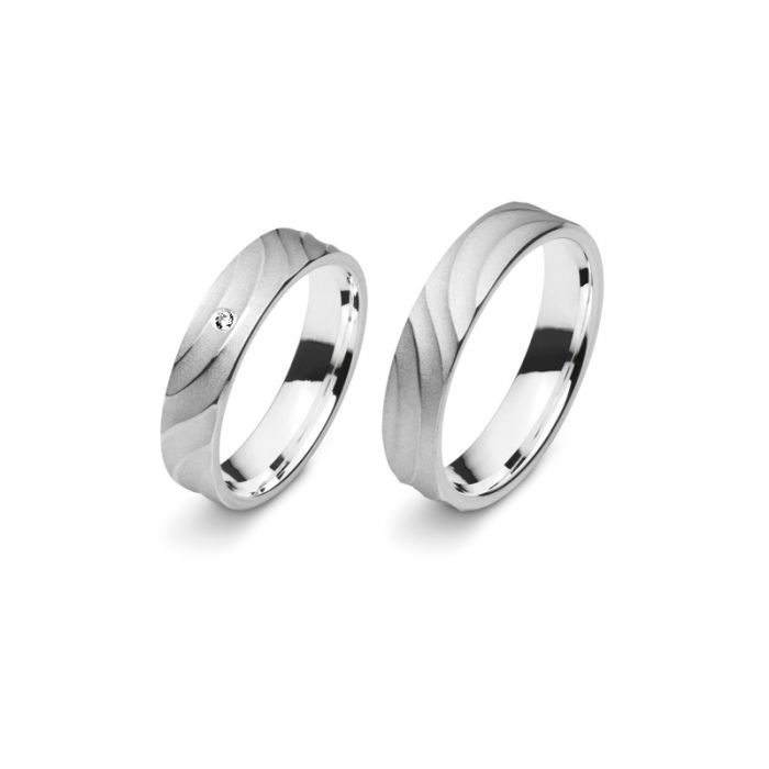 Partner rings silver 925
