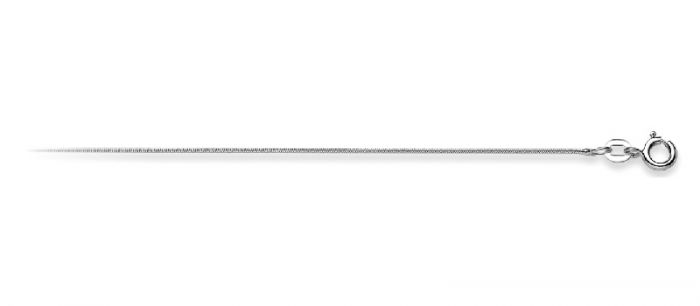 Collier Schlange Silber 925, 0.9mm, 50cm