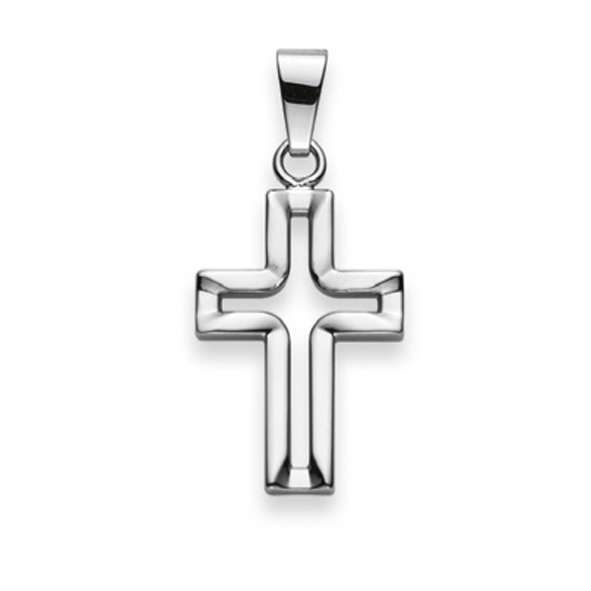 Anhänger Kreuz Silber 925, 18x12mm