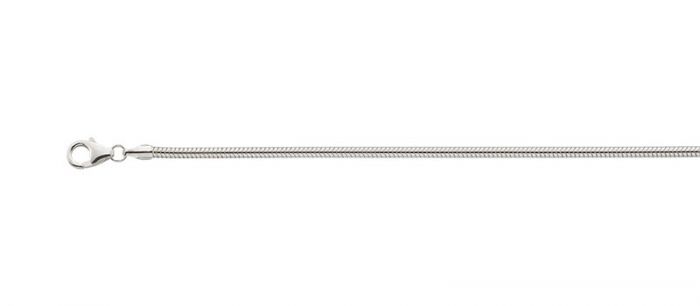 Collier Schlange Silber 925, 2.4mm, 50cm