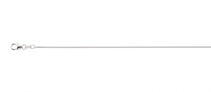 Collier Schlange Silber 925, 1.1mm, 45cm