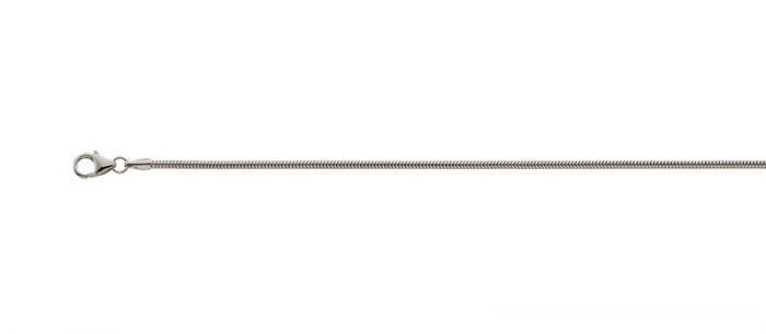 Collier Schlange Silber 925, 1.6mm, 60cm