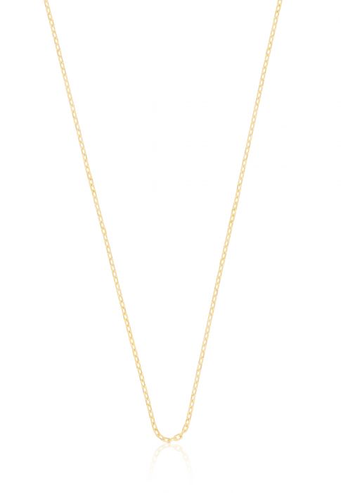 Necklace anchor yellow gold 750, 1.6mm, 36cm