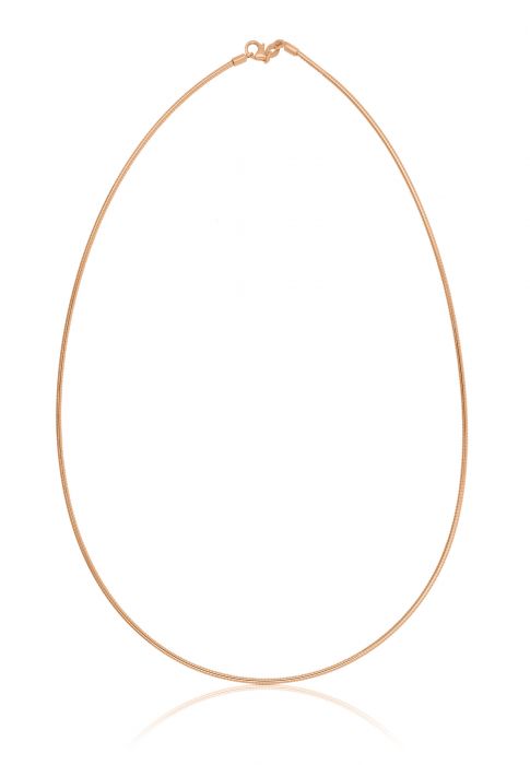 Collier Omega Glied Rotgold 750, 1.4mm, 40cm