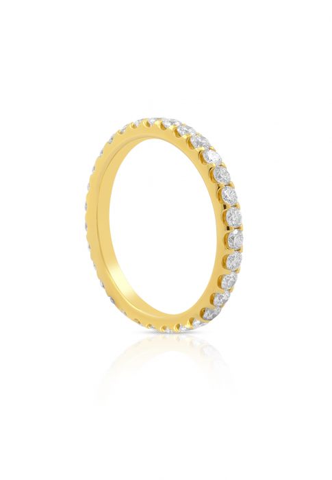 Mémoire Ring Diamant 1.00ct. Gelbgold 750