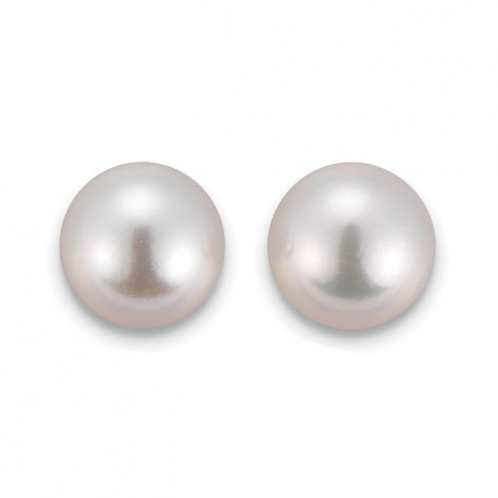 Stud earrings Akoya pearls yellow gold 750, 8.0-8.5mm
