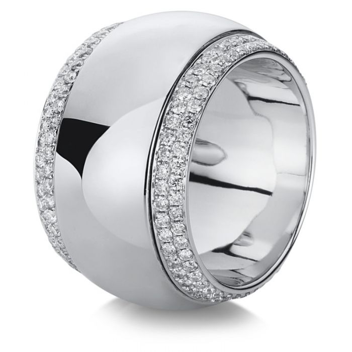 Ring 750/18K Weissgold Diamant 1.53ct.
